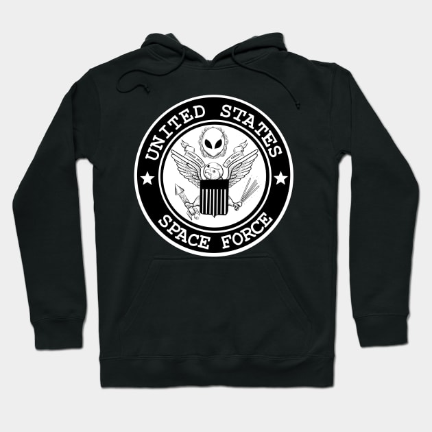 United States Space Force Hoodie by LVBart